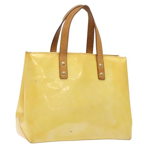 LOUIS VUITTON Monogram Vernis Reade PM Hand Bag Gris M91145 - Picture 1 of 16